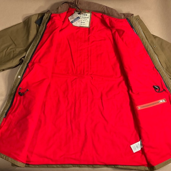NWT Filson + Ducks Unlimited Waxed Cotton Coat - Picture 5 of 14